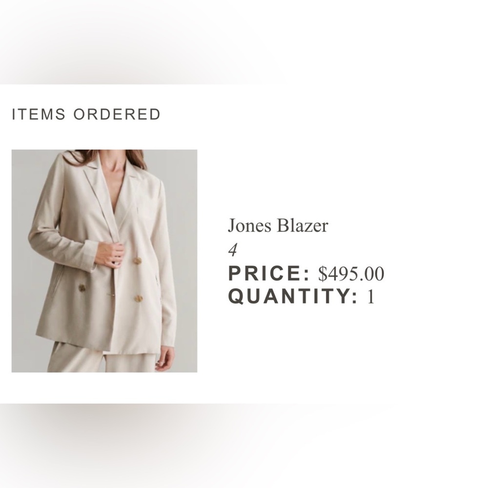Jenni Kayne linen blazer - Picture 4 of 4